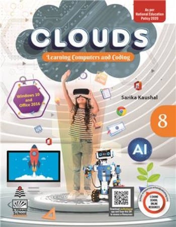 S.Chand Clouds Learning Computers and Coding Book 8