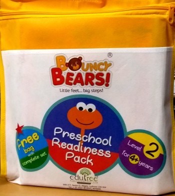 Edutree Bouncy Bears Preschool Book Pack Level 2