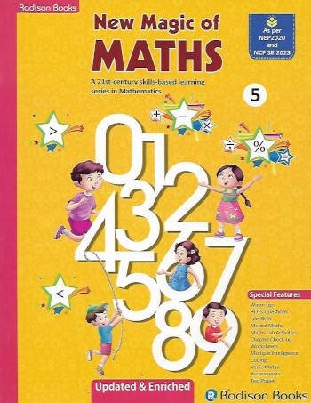 Radison New Magic of Maths Book 5