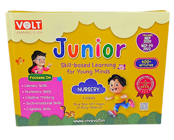 Viva Volt Junior Pre-School Kit for Nursery Set of 9 Books