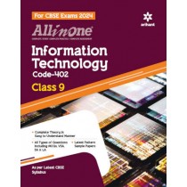 Arihant All in One Information Technology Class 9 For CBSE Exams 2024 Code-402