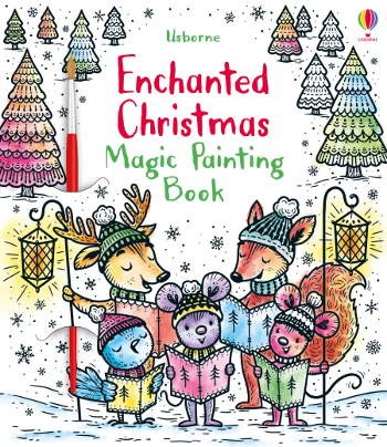 Usborne Enchanted Christmas Magic Painting Book