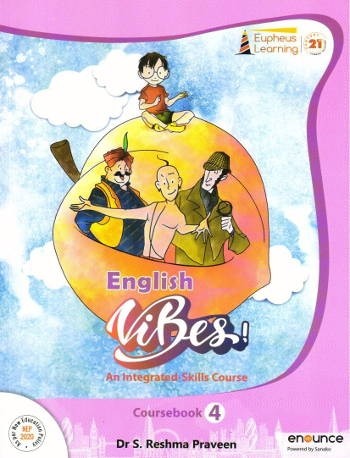 Eupheus Learning English Vibes Coursebook Class 4