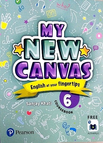 Pearson My New Canvas English Coursebook Class 6