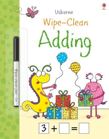 Usborne Wipe-Clean Adding