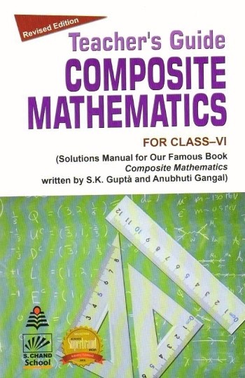 S chand Composite Mathematics Solution Book For Class 6