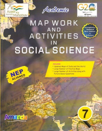 Amanda Map Work And Activities In Social Science Book 7