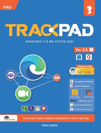 Orange TrackPad Computer Science Textbook 3 (Pro Ver.5.0)