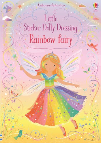 Usborne Activities Little Sticker Dolly Dressing Rainbow Fairy