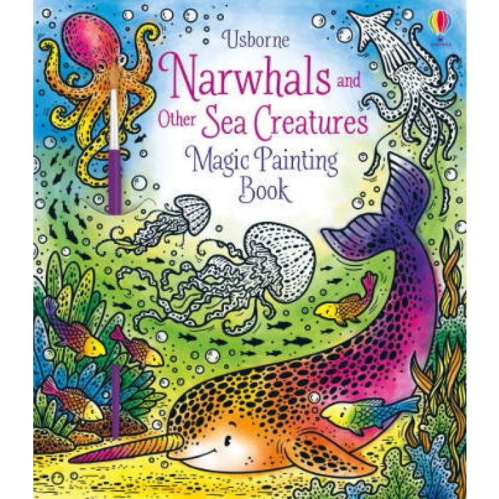 Buy online Usborne Narwhals and Other Sea Creatures Magic Painting Book at  lowest price on mybookshop