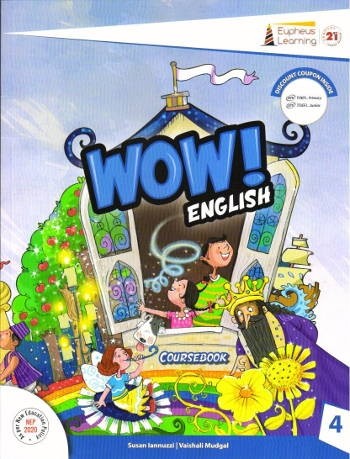 Eupheus Learning Wow English Coursebook For Class 4