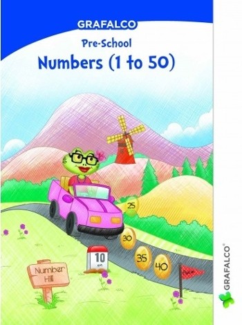 Grafalco Pre-School Numbers 1 to 50