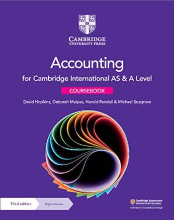 Cambridge International AS & A Level Accounting Coursebook (Third Edition)