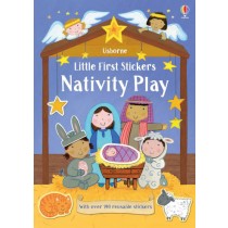Usborne Little First Stickers Nativity Play