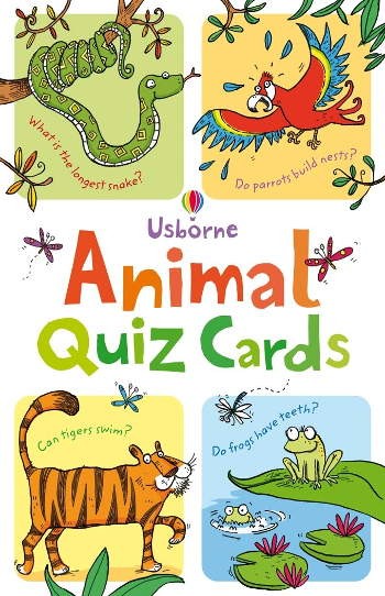 Usborne Animal Quiz Cards