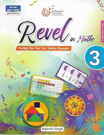 Indiannica Learning Revel in Maths Book 3