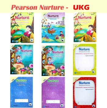 Pearson Nurture Preschool Books Upper KG Class
