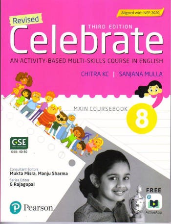 Pearson Celebrate English Main Coursebook 8