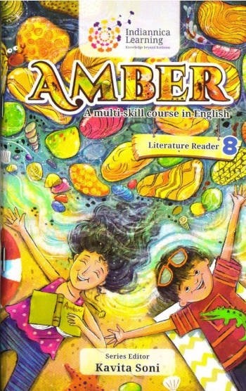 Indiannica Learning Amber English Literature Reader 8 