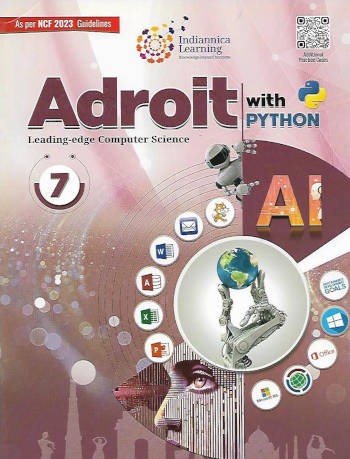 Indiannica Learning Adroit Computer Science Book 7