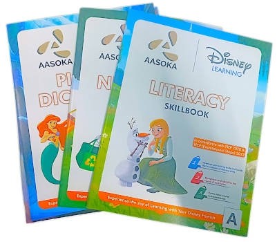 Aasoka Disney Learning Book Set Part A For Nursery Class (set of 11 books)