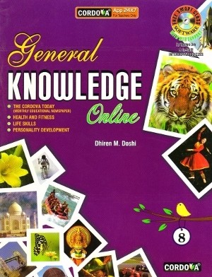 Cordova General Knowledge Online Book 8