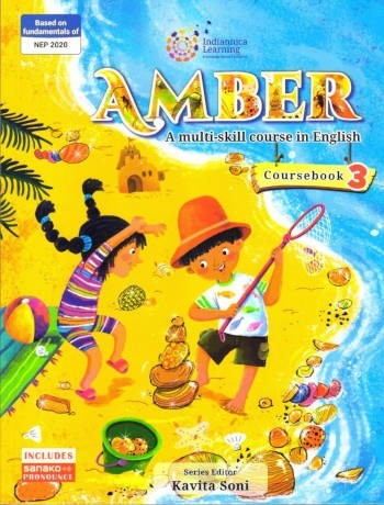 Indiannica Learning Amber English Coursebook 3