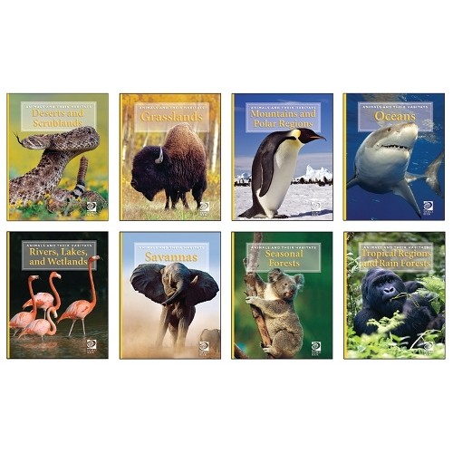 World Book Animals and Their Habitats | 8 Volumes