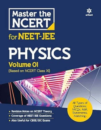 Arihant Master the NCERT For Neet-Jee Physics Volume 1 (Based on NCERT Class 11)