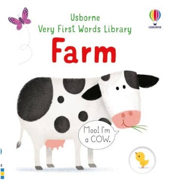 Usborne Very First Words Library Farm