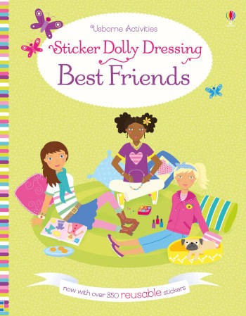 Usborne Activities Sticker Dolly Dressing Best Friends