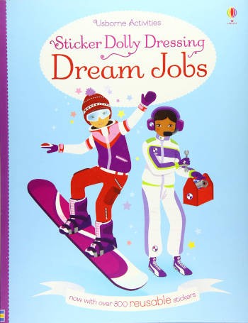 Usborne Activities Sticker Dolly Dressing Dream Jobs