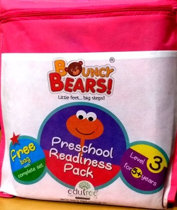 Edutree Bouncy Bears Preschool Book Pack Level 3
