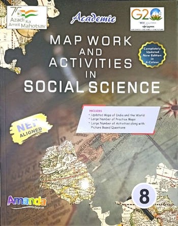 Amanda Map Work And Activities In Social Science Book 8