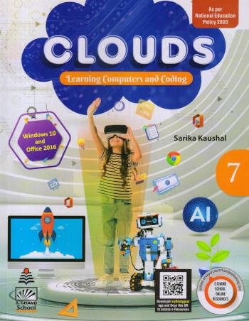 S.Chand Clouds Learning Computers and Coding Book 7