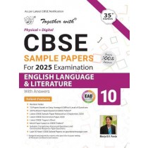 Rachna Sagar Together with CBSE sample Papers for 2025 Examination English Language & Literature 10th Class