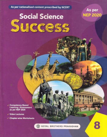 Goyal Brothers Social Science Success Book 8