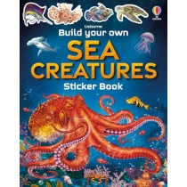 Usborne Build Your Own Sea Creatures Sticker Book