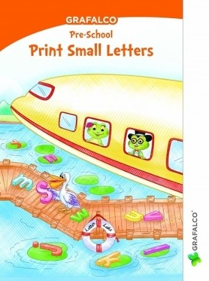 Grafalco Pre-School Print Small Letters Book