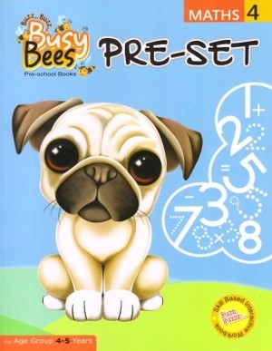 Acevision Busy Bees Pre-Set Maths Book 4