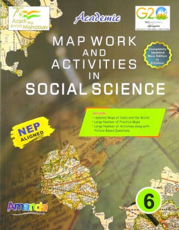 Amanda Map Work And Activities In Social Science Book 6
