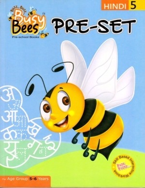 Acevision Busy Bees Pre-Set Hindi Book 5