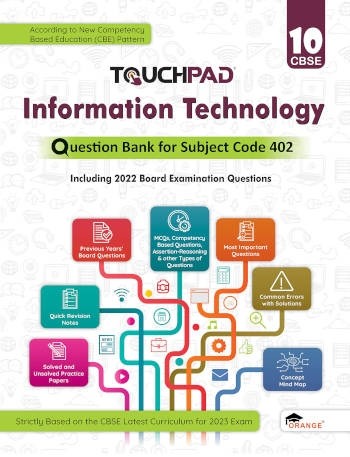 Orange Touchpad Information Technology Class 10