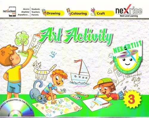 Nexrise Art Activity Book for Class 3
