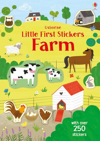 Usborne Little First Stickers Farm