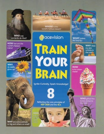 Acevision Train Your Brain General Knowledge Book 8