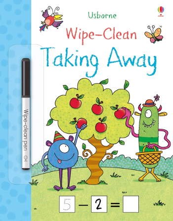 Usborne Wipe-Clean Taking Away