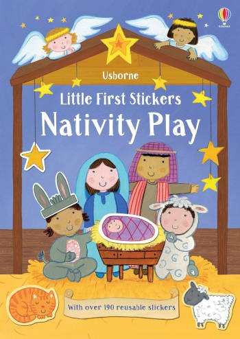 Usborne Little First Stickers Nativity Play