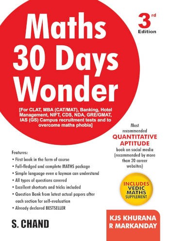 S.Chand Maths 30 Days Wonder