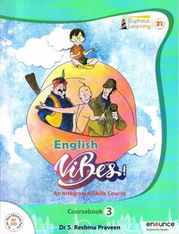 Eupheus Learning English Vibes Coursebook Class 3
